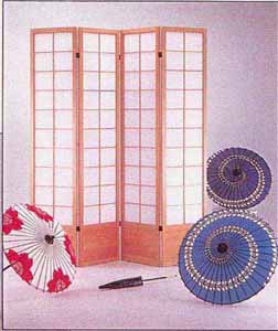 Checker Design 7' Shoji Screen