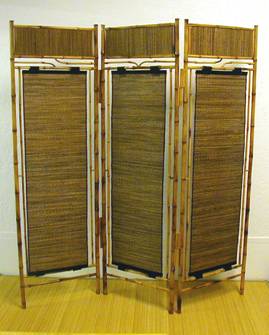 Bamboo Shoji Screen