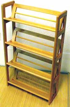 CD/Video Rack 4 Tiers